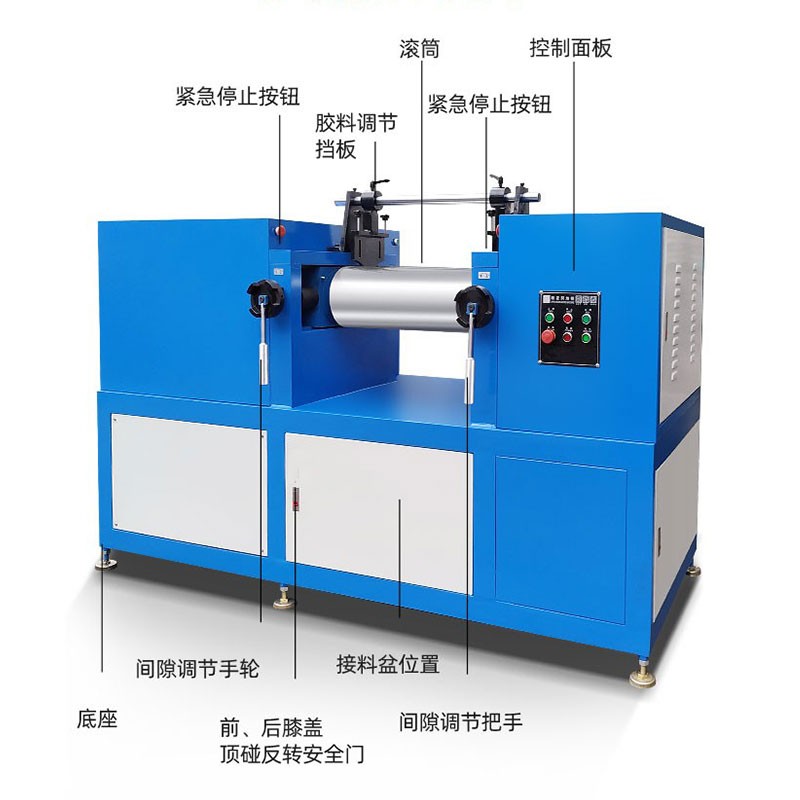 塑料开炼机的工作原理